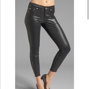 7 For All Mankind The Cropped Skinny w/ Ankle Zip